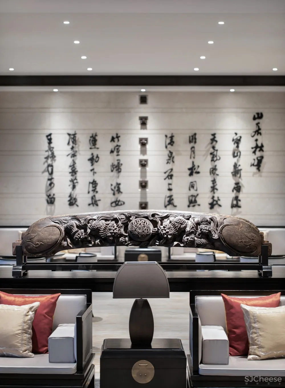 建发·首院售楼会所：山水成画，抒写风雅文韵 | 创时空设计