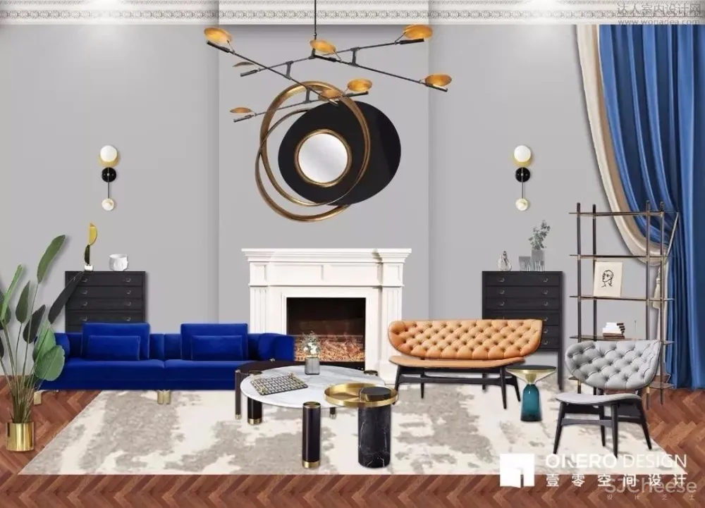 “简欧"摇身一变丨去风格化大House的摩登时髦艺术家