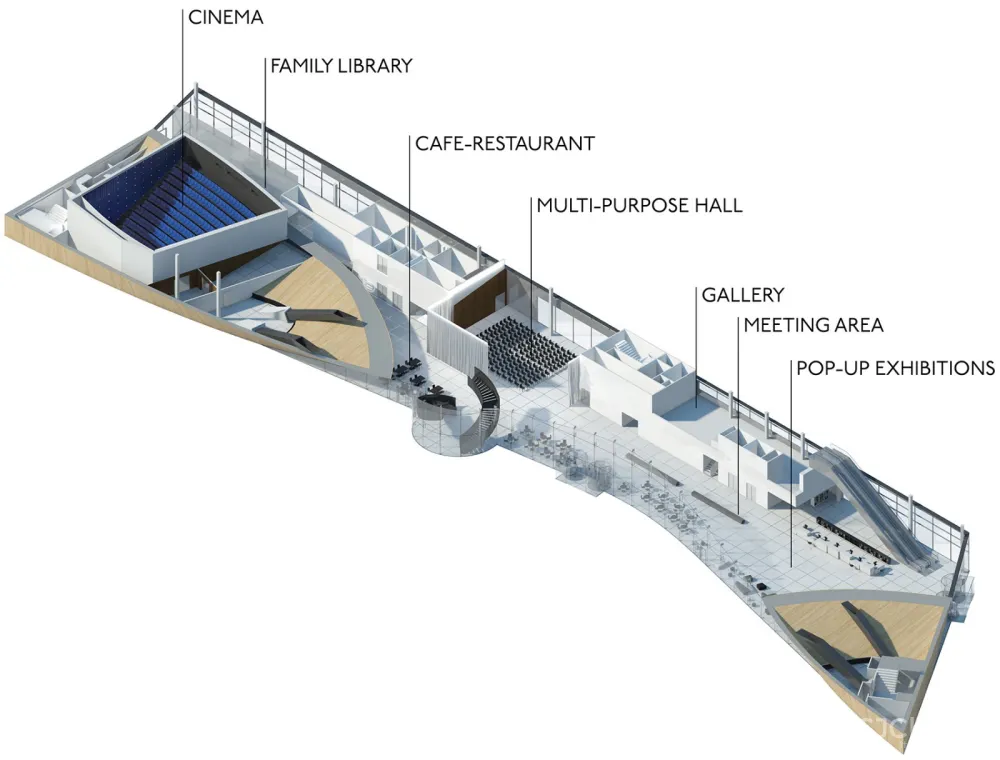 赫尔辛基中央图书馆,芬兰 / ALA Architects