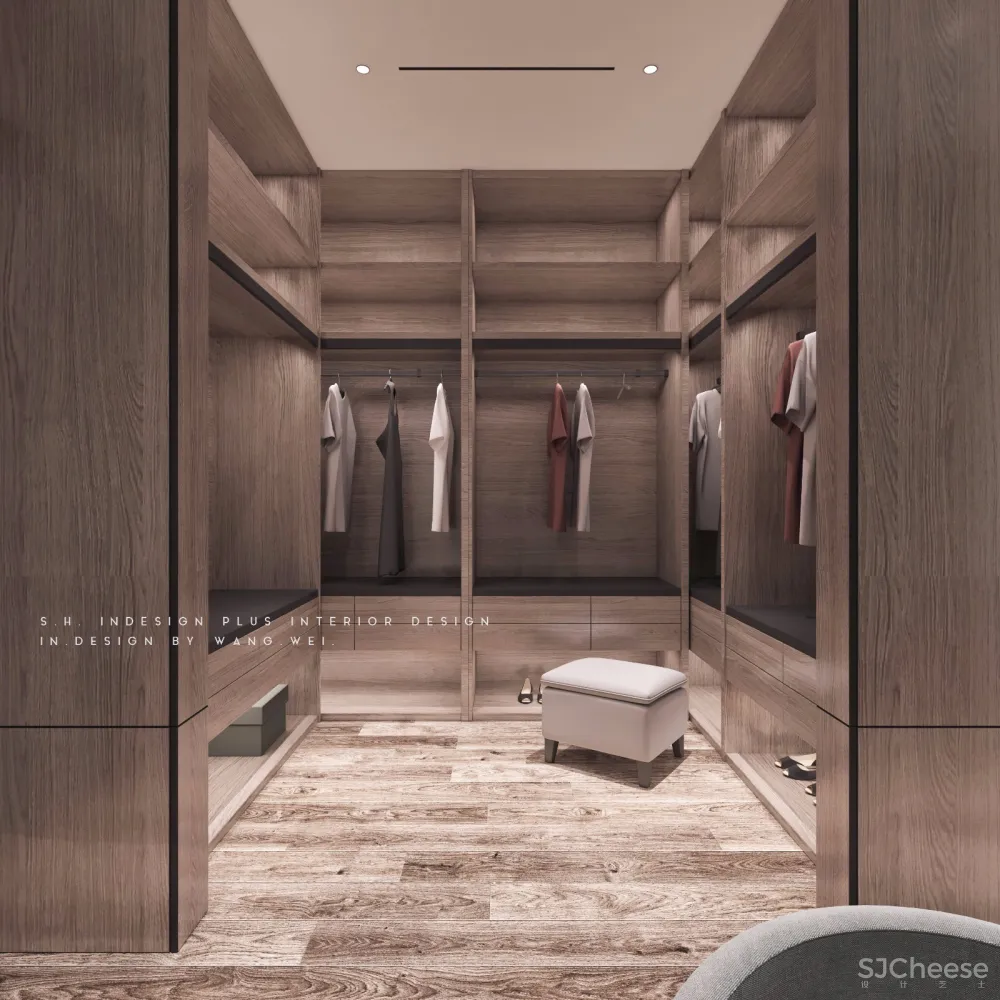 “木衫”西安260m²大平层室内空间设计 | S.H.INDESIGN PlUS