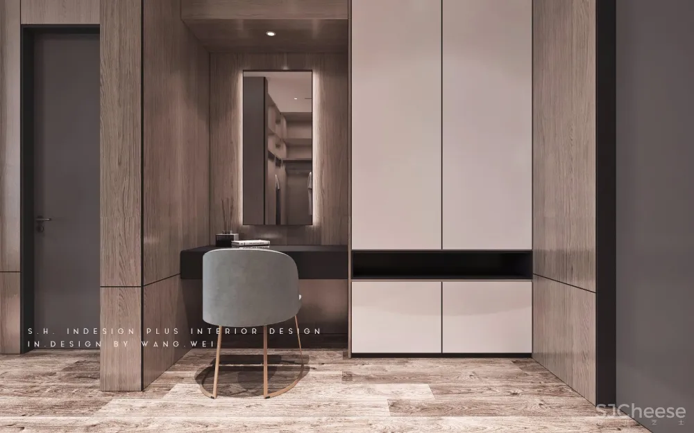 “木衫”西安260m²大平层室内空间设计 | S.H.INDESIGN PlUS