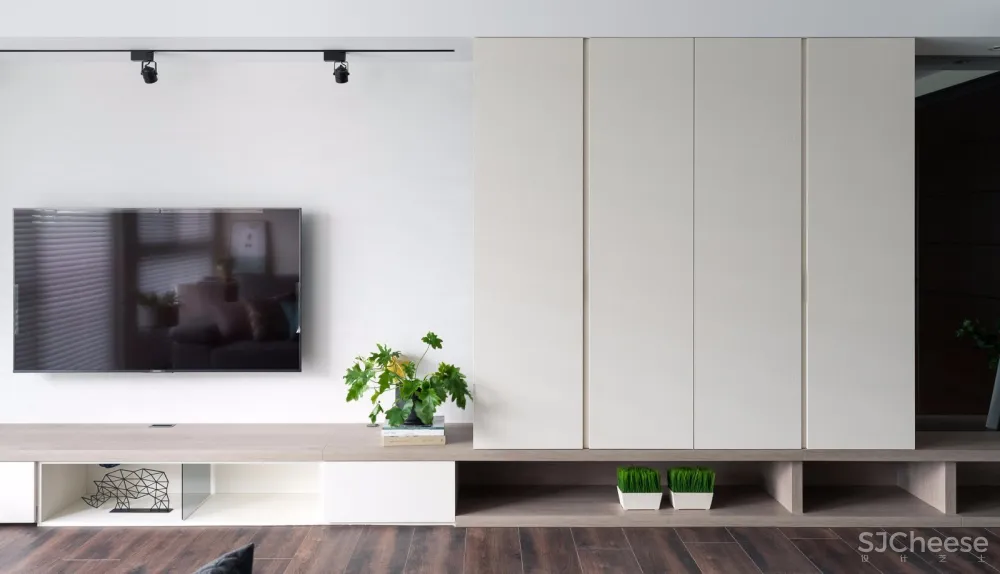 109㎡现代都会宅 | 橙果创意国际设计