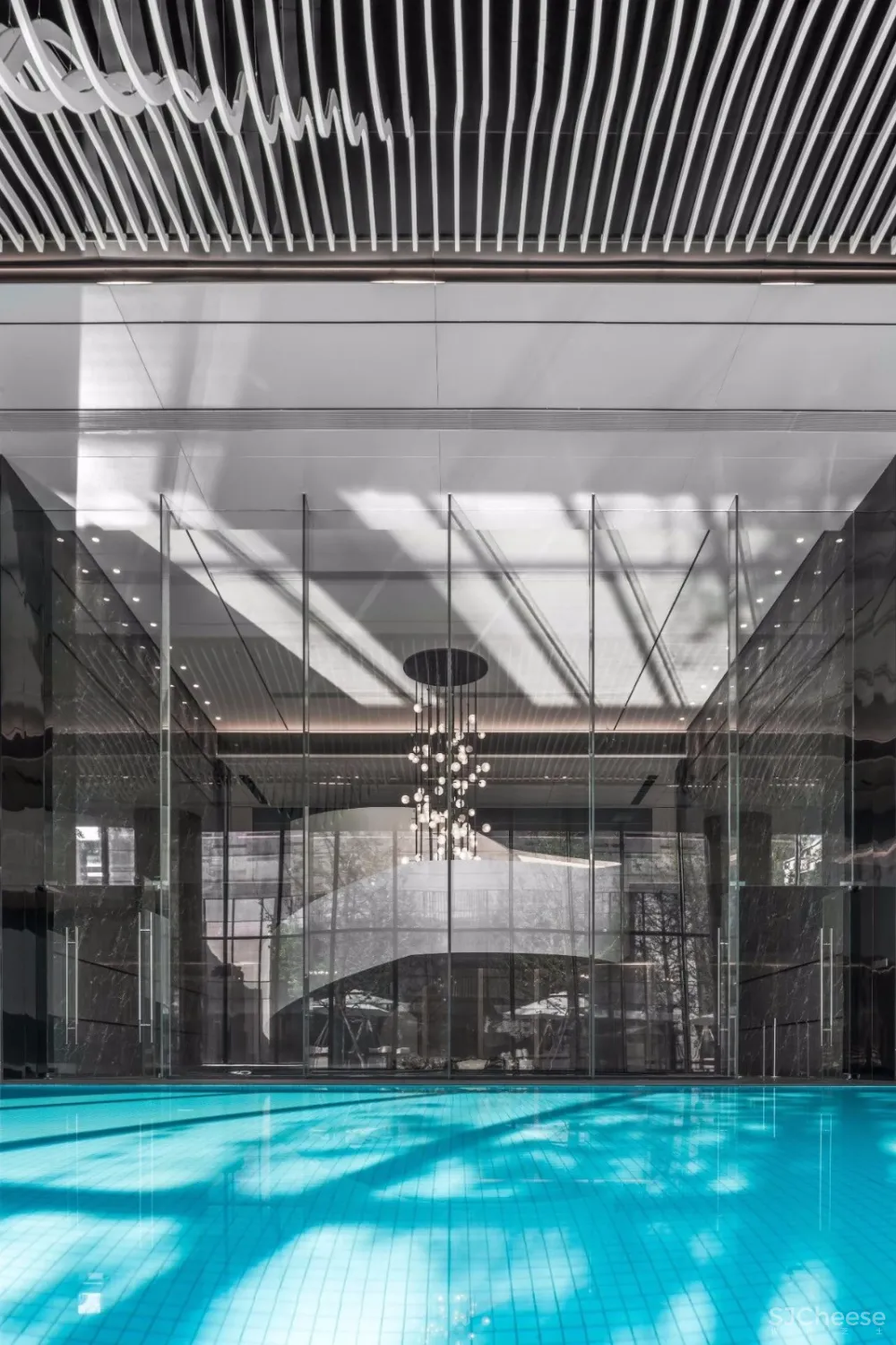 【李益中空间设计】3406平方米西安万科·翡翠国宾销售中心 | 简约、精致、奢华,诠释当代高尚生活品质 首