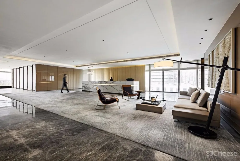 【CCD香港郑中&序向设计联袂】1600㎡深圳前海易尚创意科技大厦办公空间设计落地方案 首