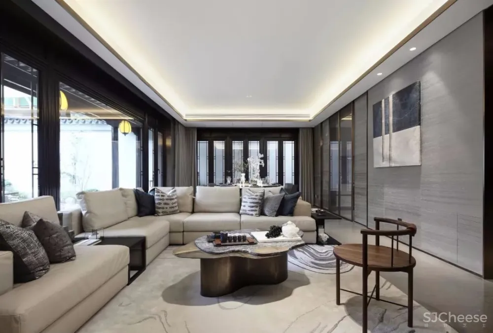 435.8m²杭州顶级合院,精致儒雅的东方美学智慧 | 矩阵纵横