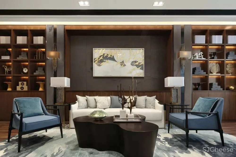 济南“首善之区”，最具人文艺术的售楼处设计 | 标谱室内设计