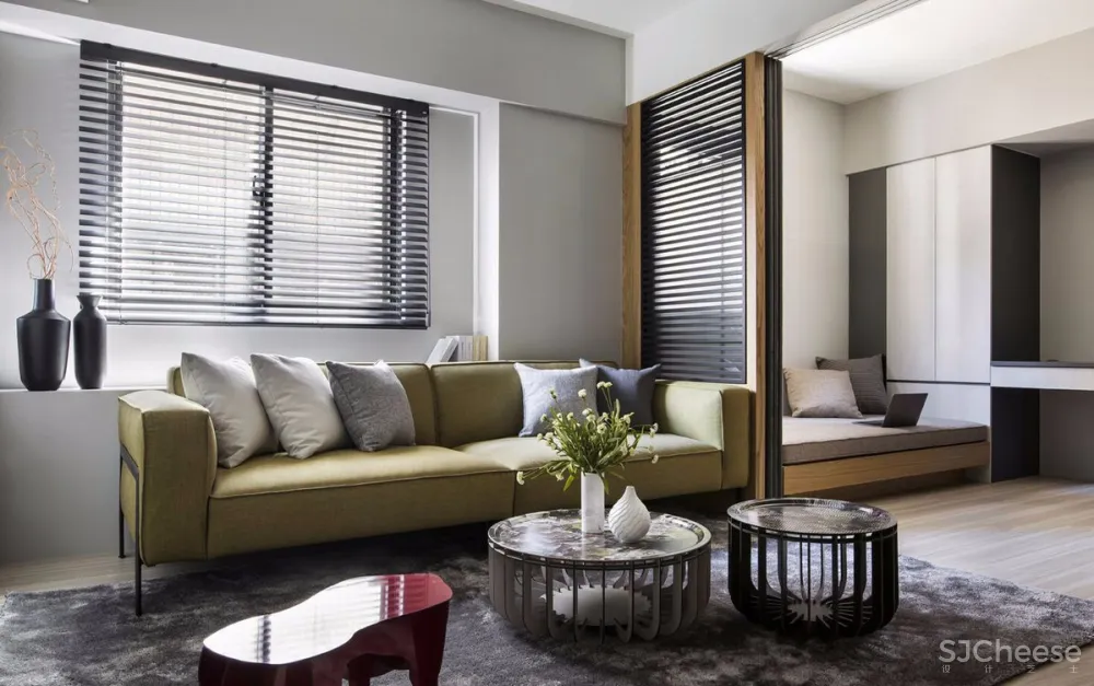 63㎡现代风格住宅 | 北境设计 首