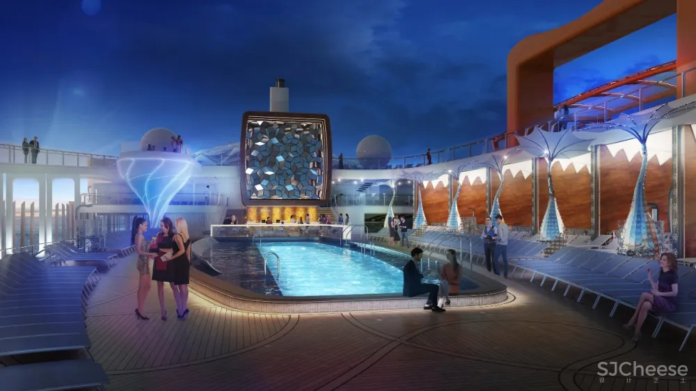 Kelly Hoppen&Jouin Manku&Tom Wright | Celebrity Edge，邮轮设计的革命