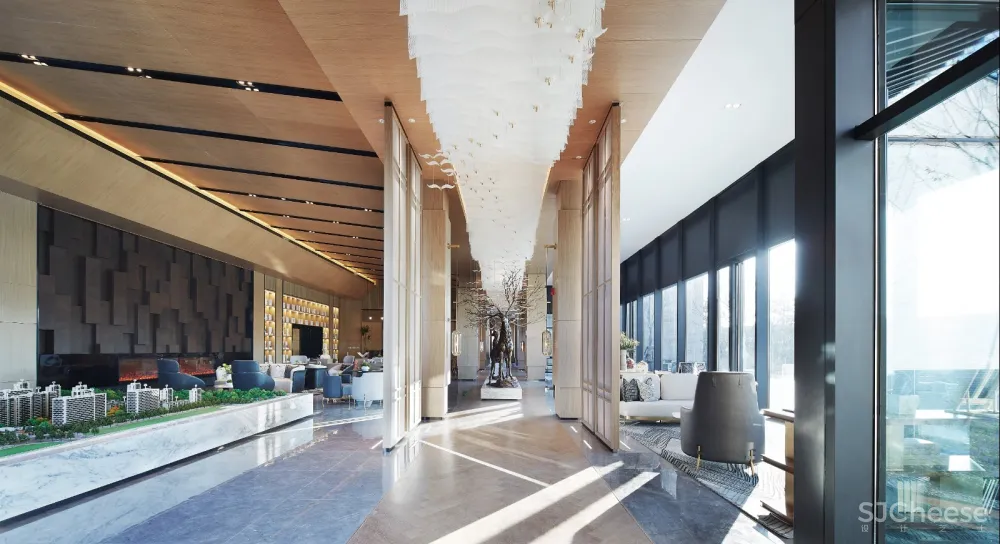 溪路漫冈转,夕阳归鸟斜:首开保利·熙悦林语销售中心 | SNP力作