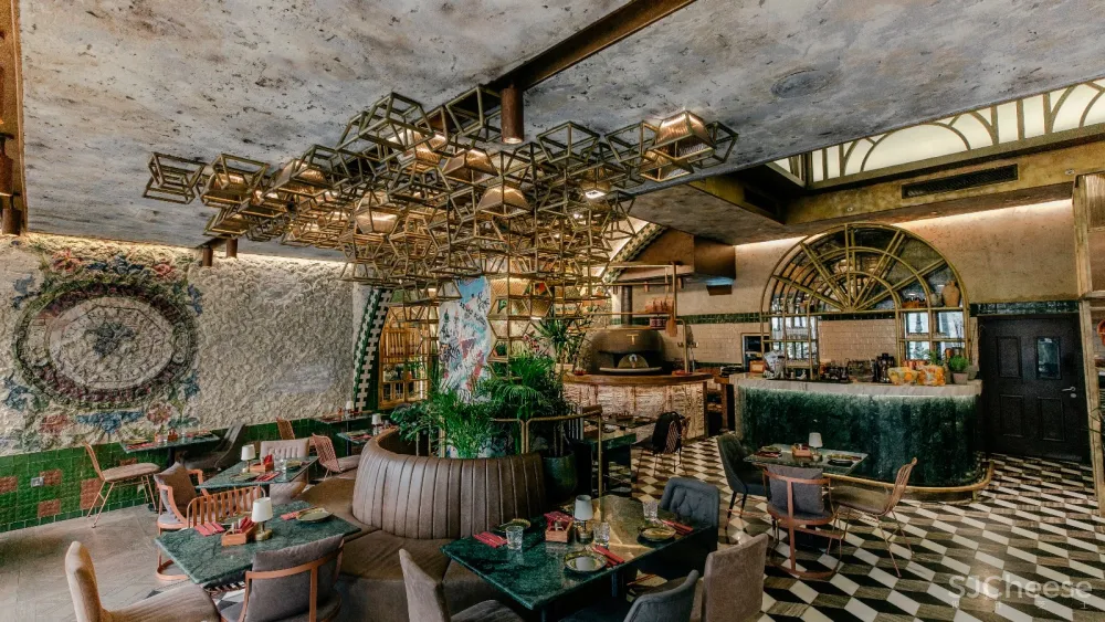 科威特Trapani轻复古餐厅 | Ahmed AlBaghly