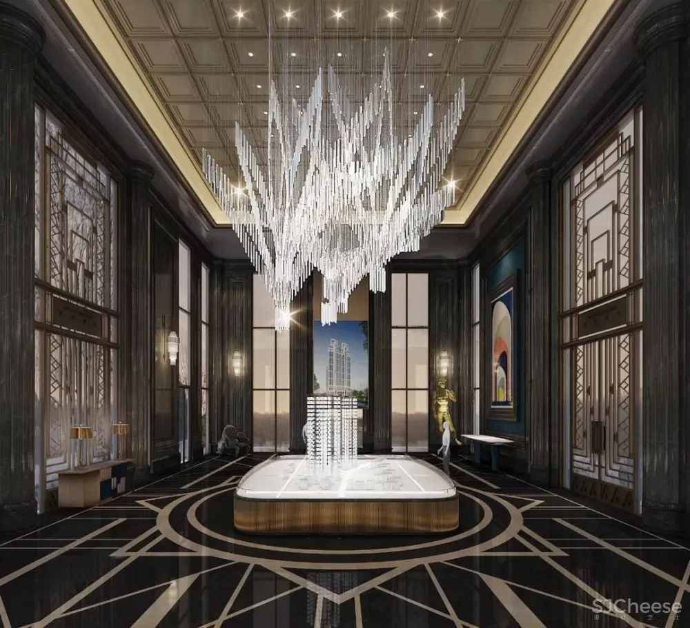 多情摩登的艺术魅力——壹号销售中心 | 派尚设计