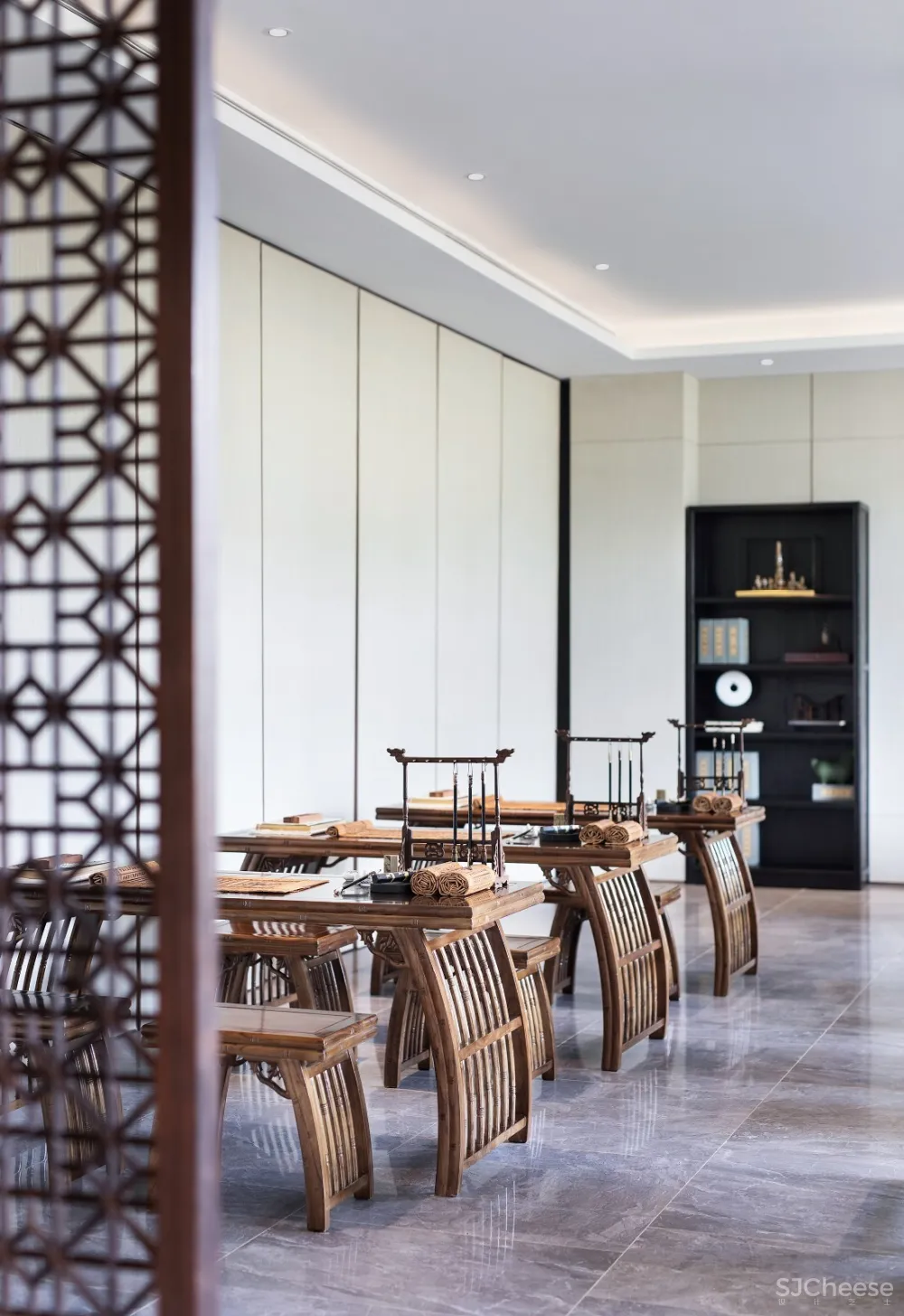 建发·首院售楼会所：山水成画，抒写风雅文韵 | 创时空设计