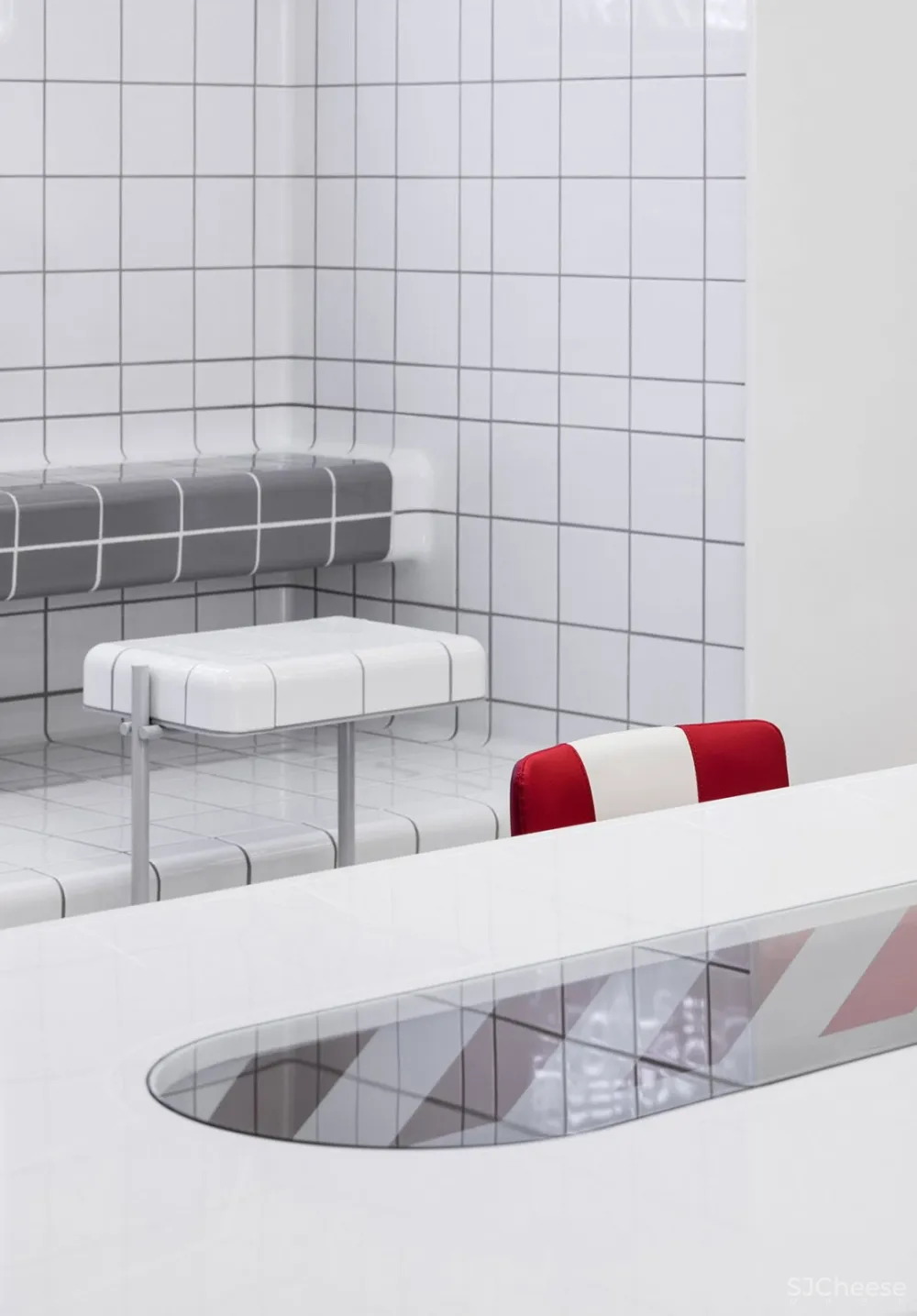 首尔86㎡Remicone 冰淇淋&甜点店 | Betwin Space Design