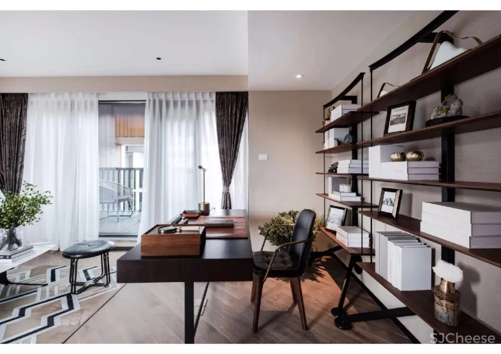 编织摩登与艺术生活 | 山海荟C2样板空间 首