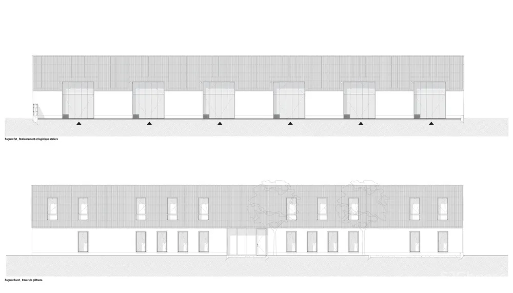 Le Cap 商务孵化基地/ Reach &Scharff Architectes+ Hors les MursArchitecture