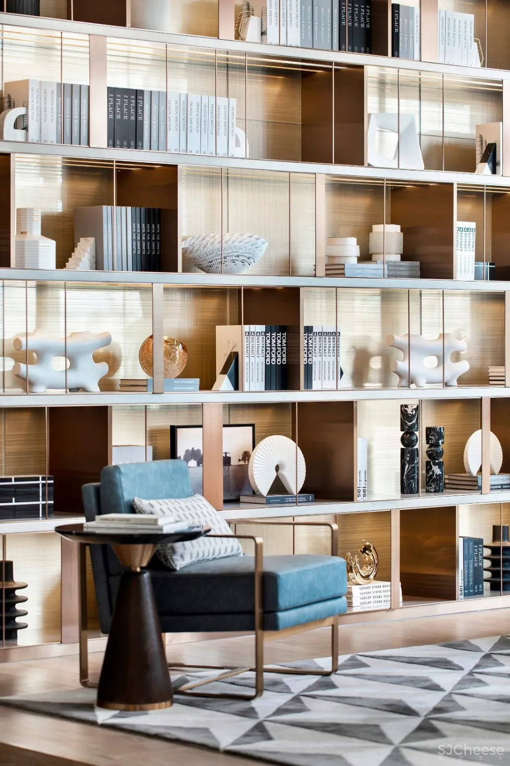 中海世纪荟售楼处，NEW ART DECO的诗意景观 | 本则设计