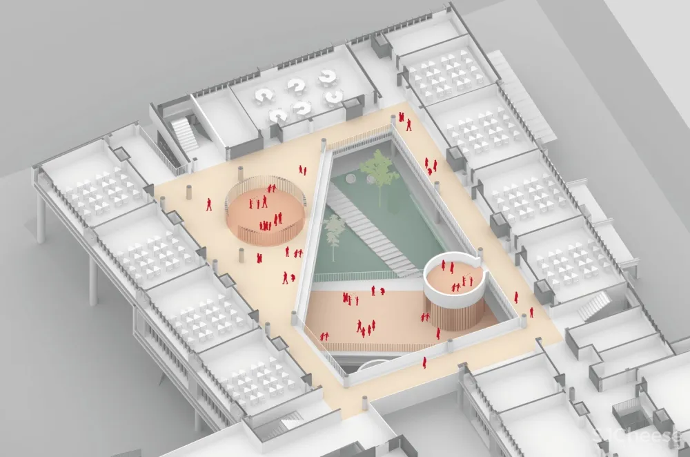 ZHUBO-AAO + H DESIGN | 华中师范大学龙源学校
