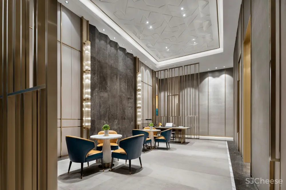 中海世纪荟售楼处，NEW ART DECO的诗意景观 | 本则设计