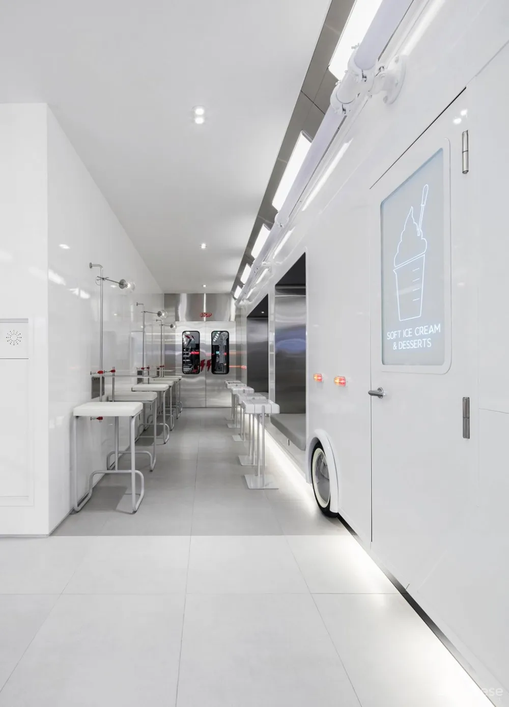 首尔86㎡Remicone 冰淇淋&甜点店 | Betwin Space Design