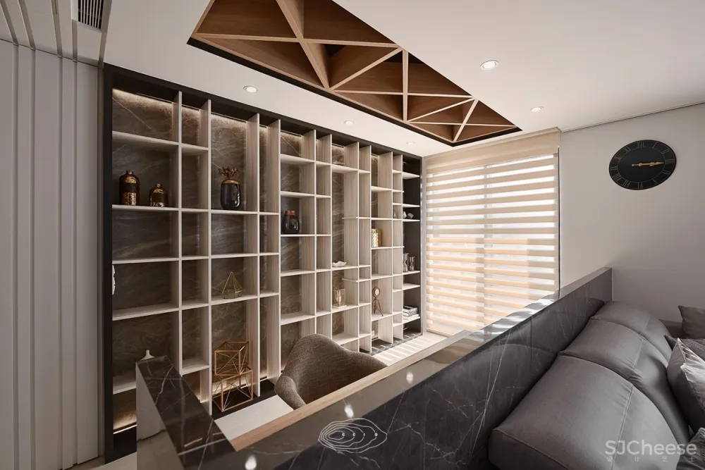 桃园198m²现代风W宅 | 层层室内设计