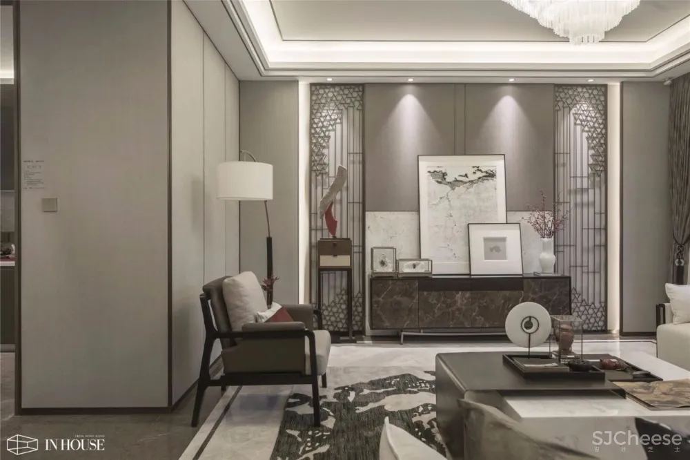 INHOUSE设计 | 融创清照府别墅样板间