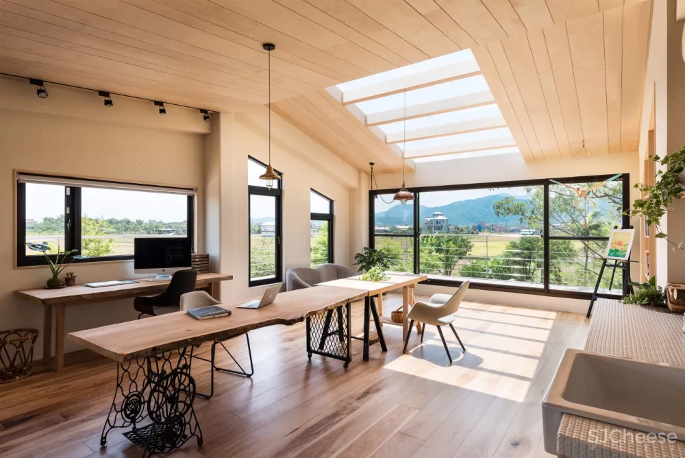 稻映·共生——木质简约风别墅 | C.H.I Design Studio 首