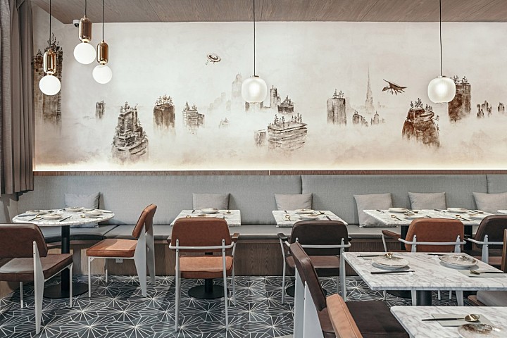 首发 | New Practice Studio 融合山海经文化元素的中式餐厅Atlas Kitchen