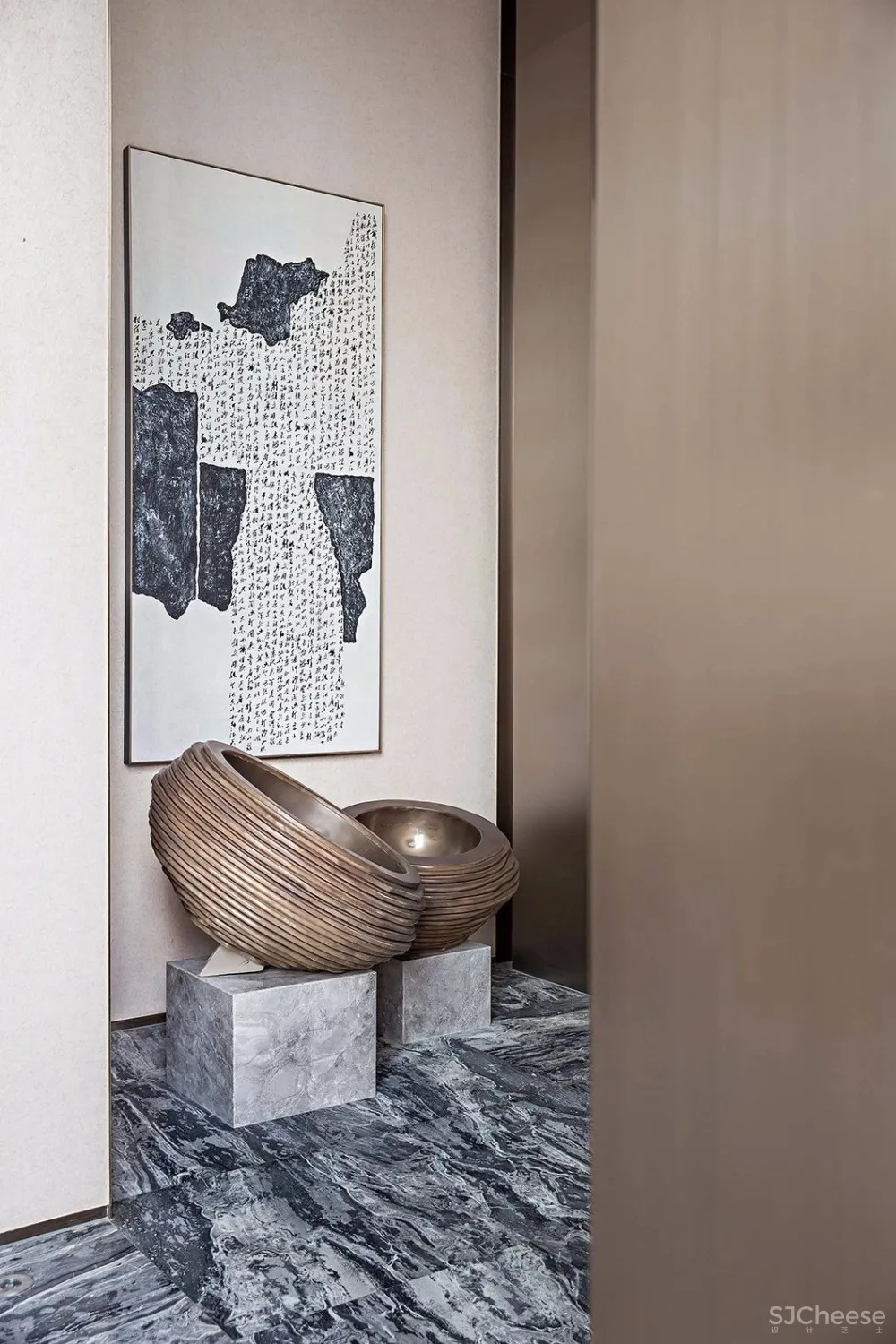 【IDEAL-YLH地产设计】900㎡东方韵味售楼处 | 节能建筑里的艺术世界！