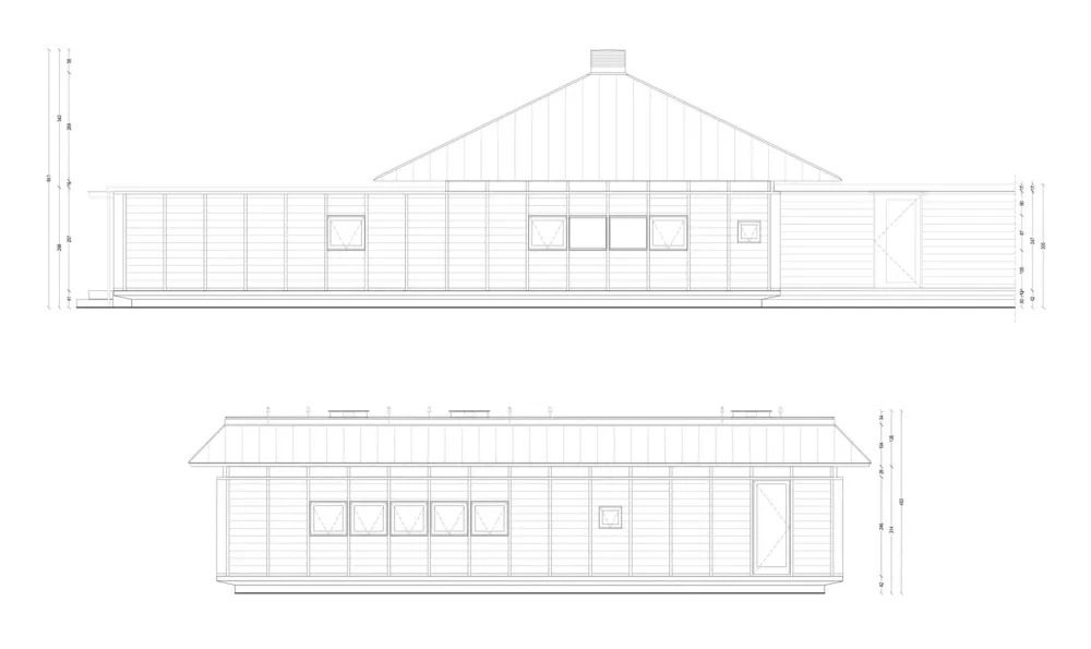 浅色郊区住宅II / Amunategui Valdes Architects