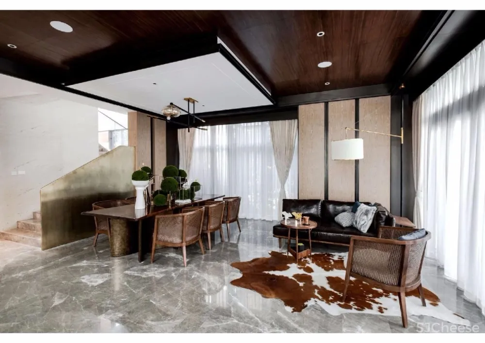 编织摩登与艺术生活 | 山海荟C2样板空间 首