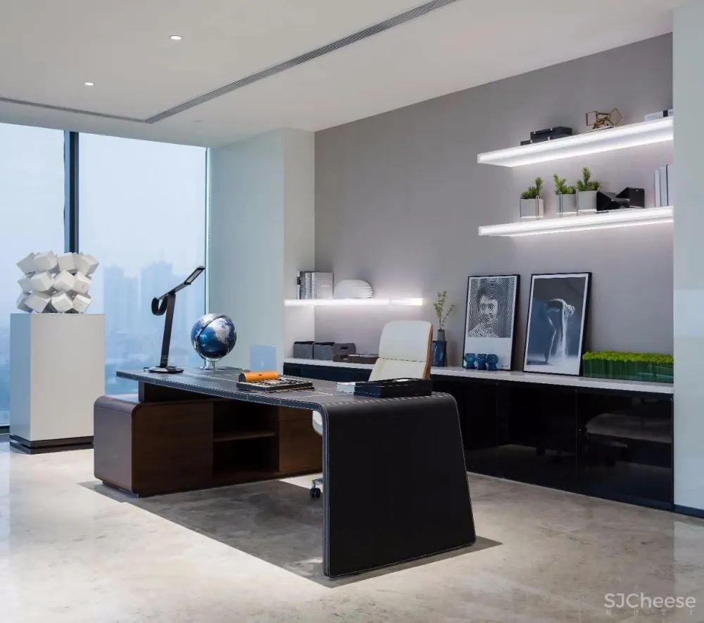 新作| 超高颜值办公设计,全感官空间艺术营造 首
