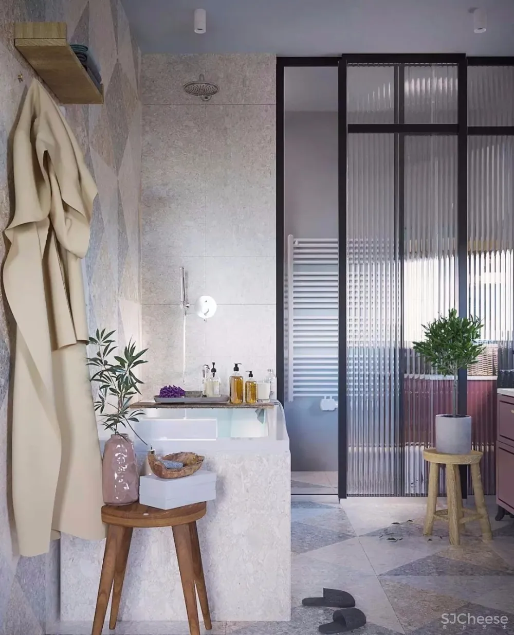 145㎡现代简约住宅 | Katarina Rulinskaya