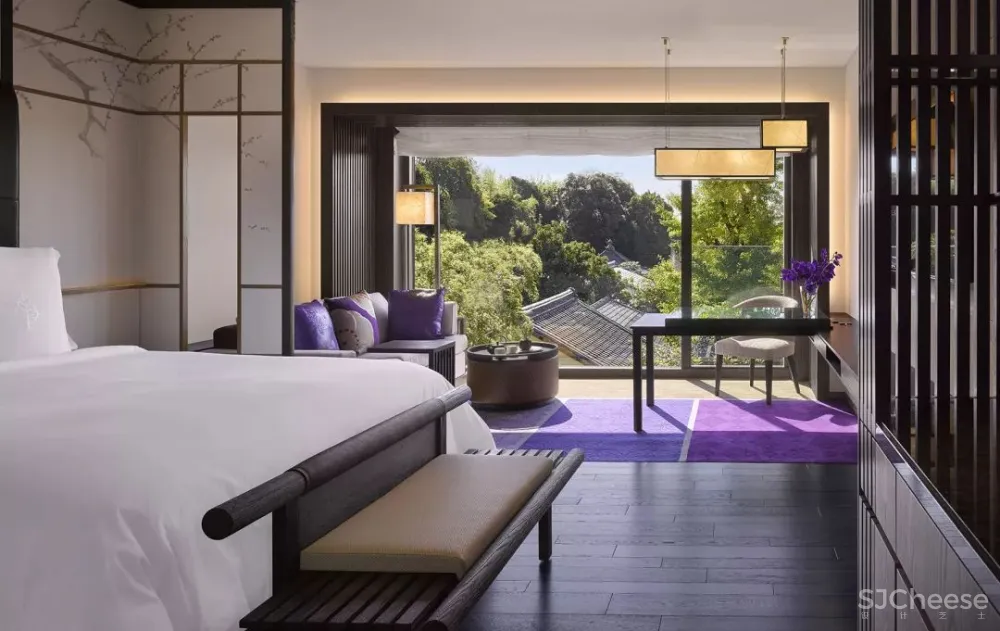 日本京都四季酒店丨融合现代主义风格和日本传统建筑美学 首