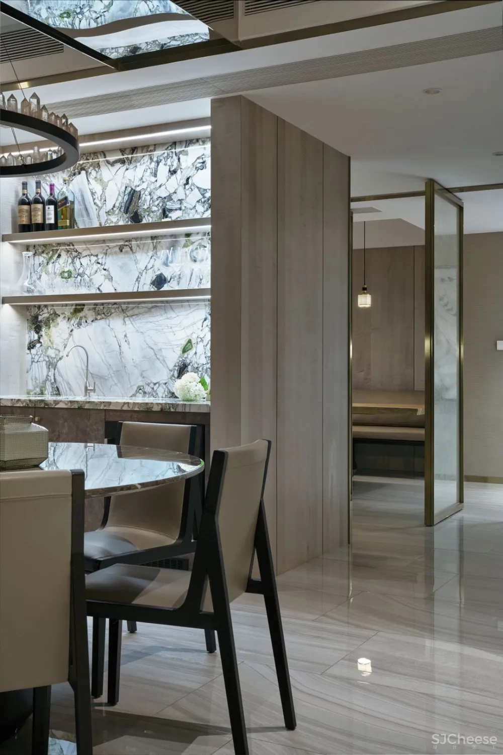 力设计新作 | 摩登贵族腔调家装设计,觅得一方优雅!