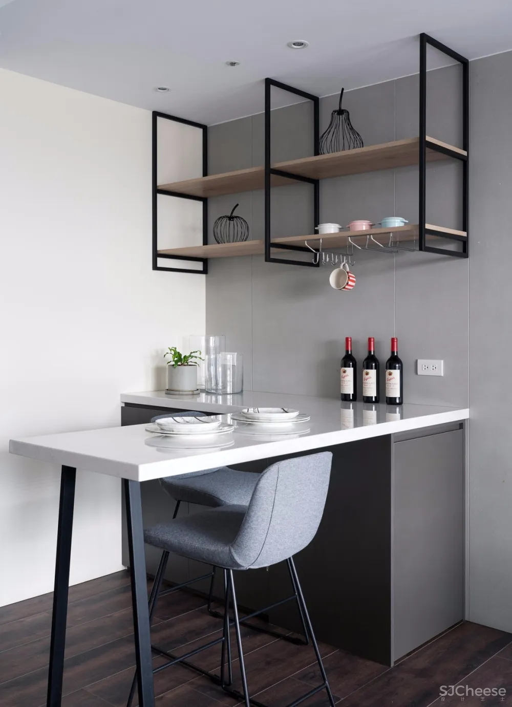 109㎡现代都会宅 | 橙果创意国际设计