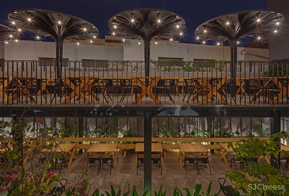 Sunrise花园餐厅,印度 / M9 Design Studio 首