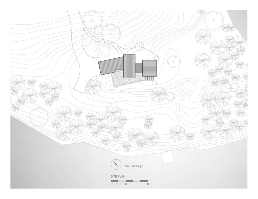 YH2 Architecture | 蒙特利尔的三亭住宅 首