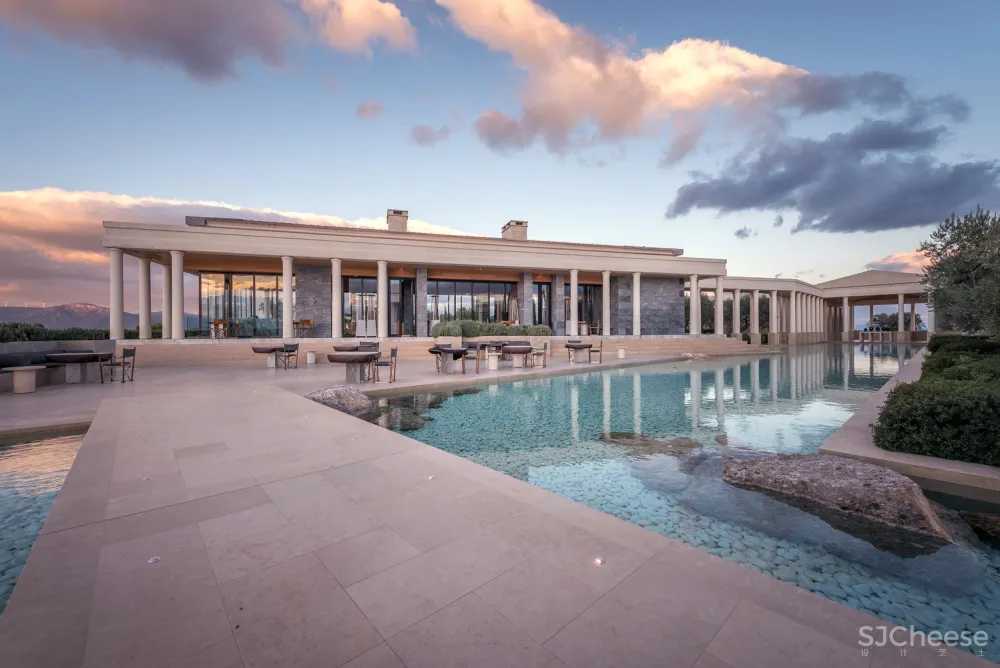 首发 | Edward Tuttle设计 Amanzoe宫殿式豪华酒店与别墅