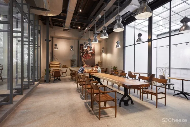 越南胡志明市复古风咖啡店 | BODC