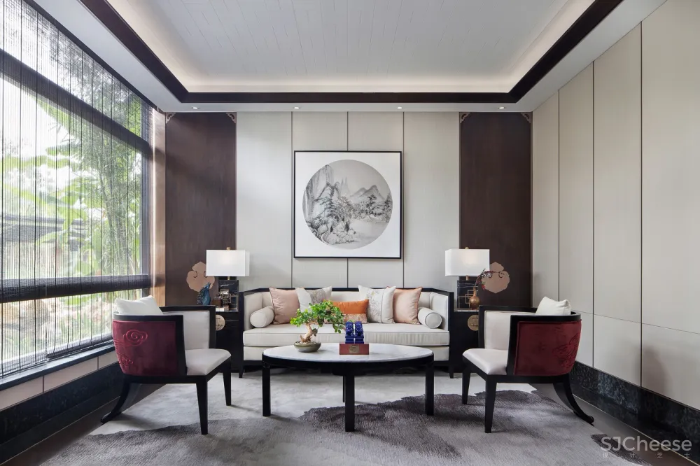 建发·首院售楼会所：山水成画，抒写风雅文韵 | 创时空设计