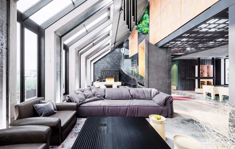 乌克兰工业风别墅 | Anjey Babych 首