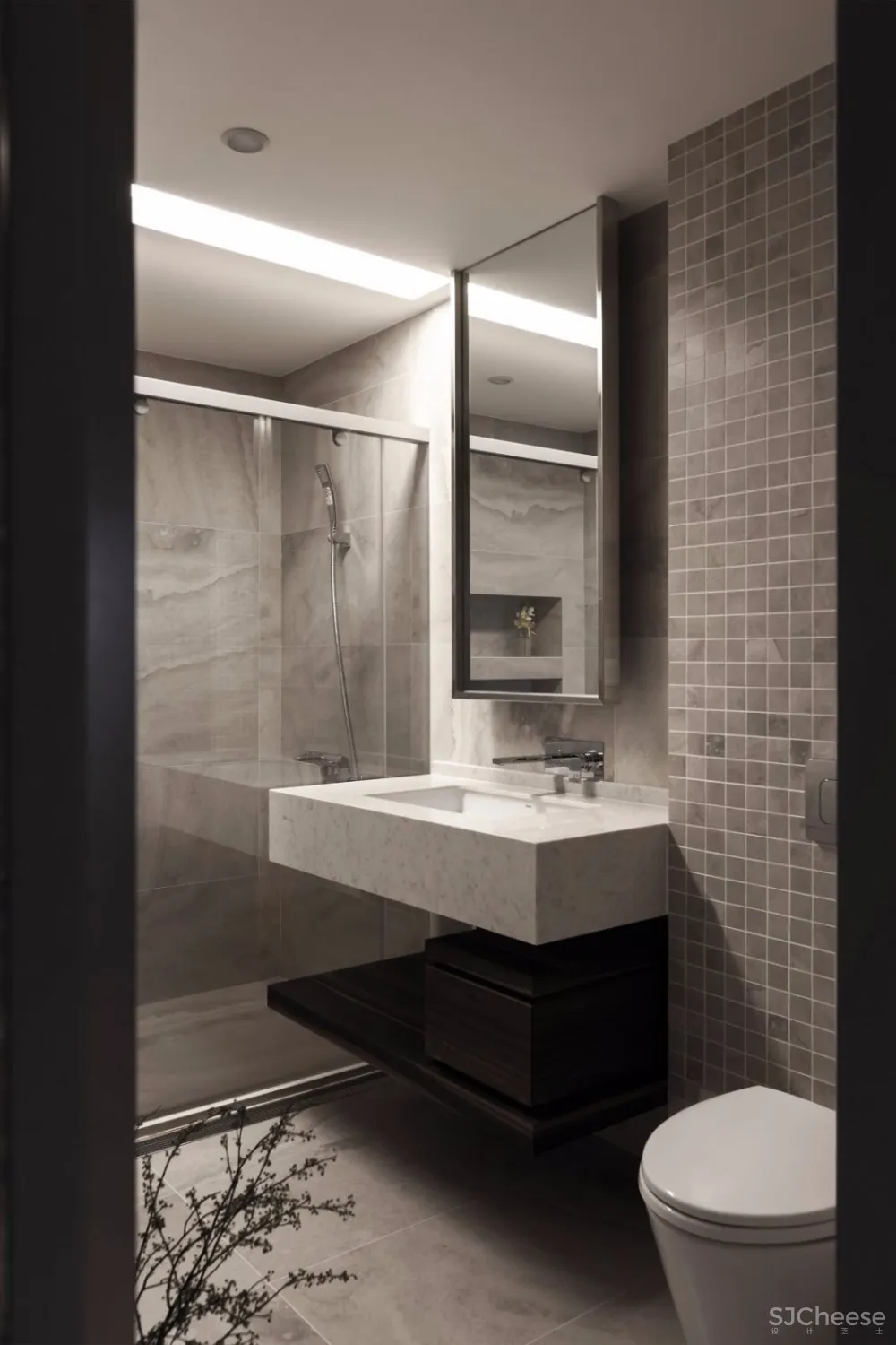 132 ㎡Luxury in Serenity公寓设计 | 馥阁设计 首