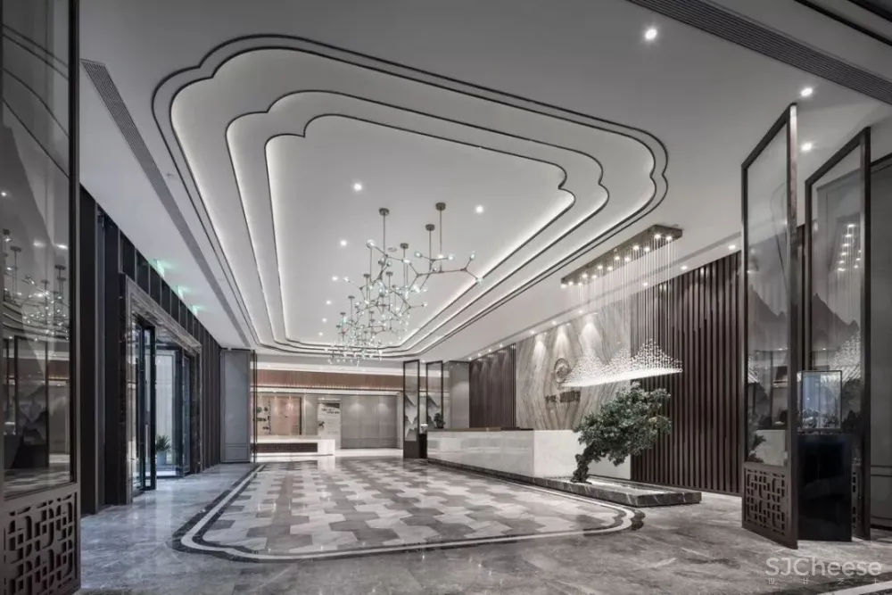 伊派设计丨一室山水之风 ,学习传统与现代的融合