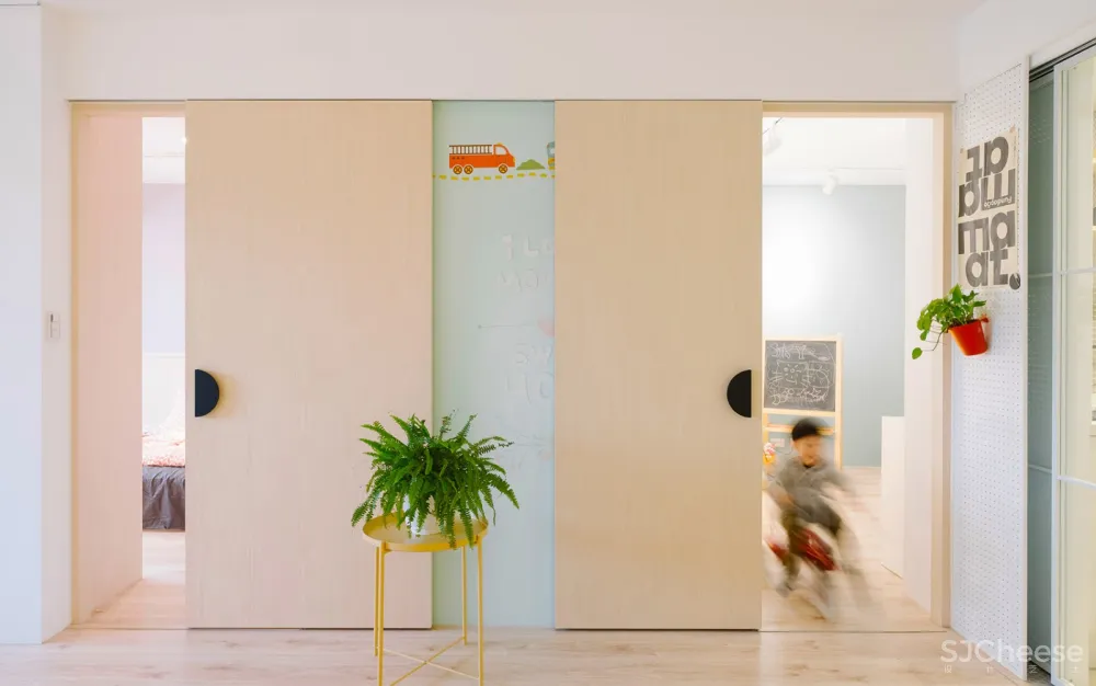 “奔跑吧!我的男孩”住宅改造,台北 / 一叶蓝朵设计家饰所