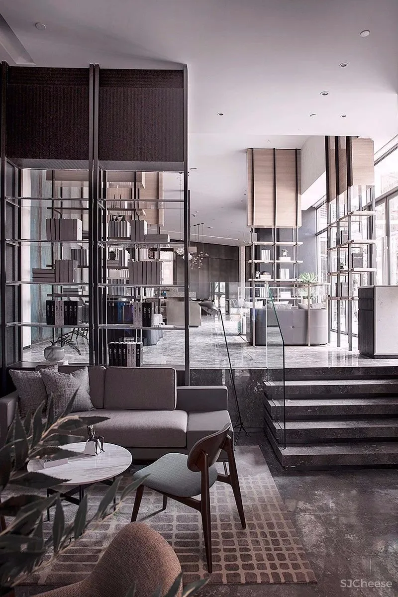 高颜值艺术空间丨用灰色调演绎高级感