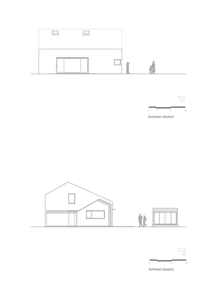 June Architect | 形式简洁整体和细节结合的住宅空间
