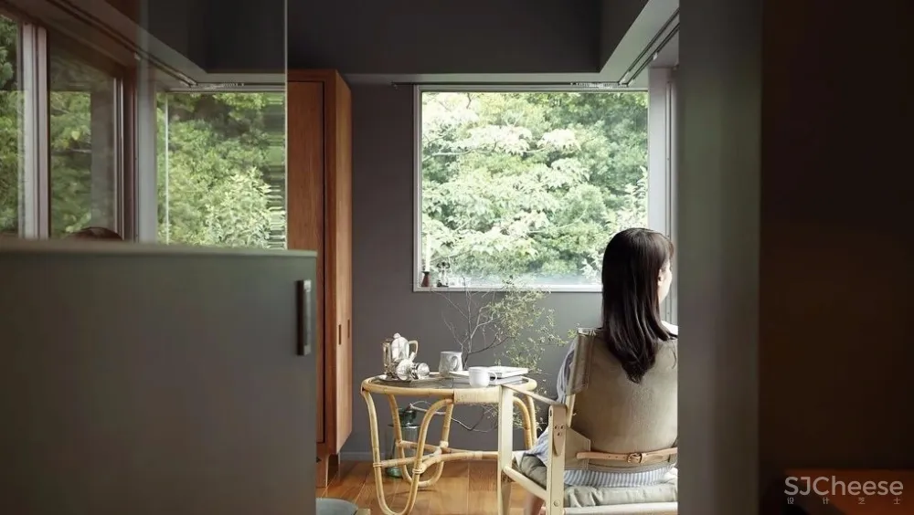 76㎡日式现代公寓丨断舍离的生活理念