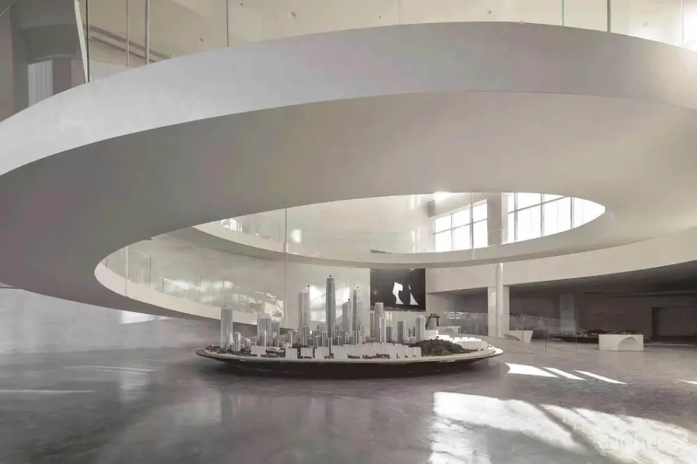 LSDCASA&水相设计:用艺术感打造媲美美术馆的售楼处! 首