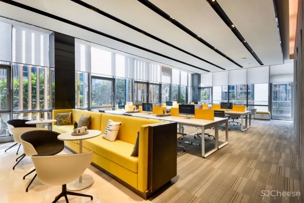 新作| 超高颜值办公设计,全感官空间艺术营造 首