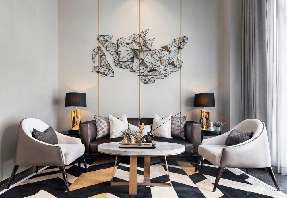 中海世纪荟售楼处，NEW ART DECO的诗意景观 | 本则设计